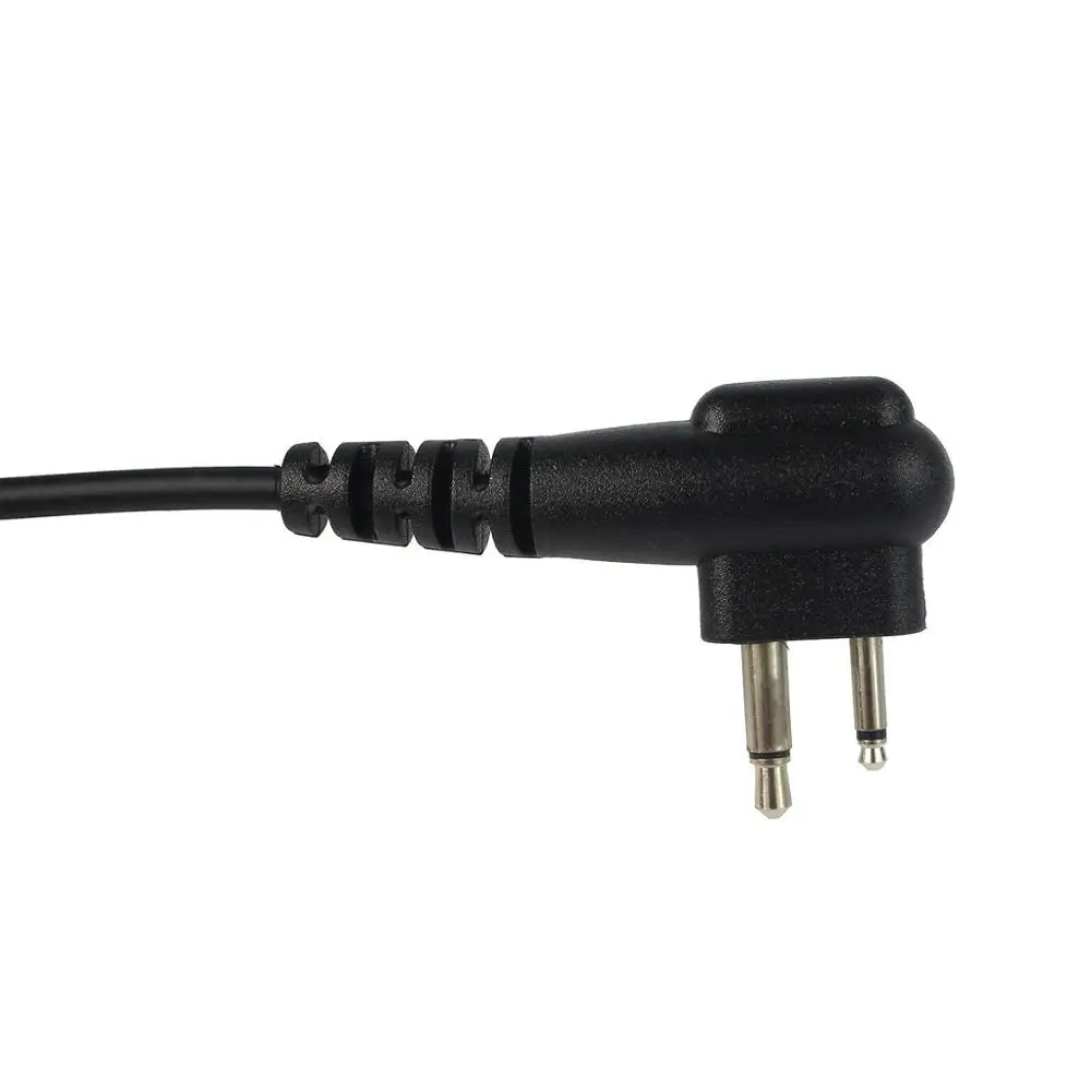 20x M-type 2 Pins PTT/VOX Inline PTT Microphone Earpiece for Motorola CT250 Radio Mag One - Image 5