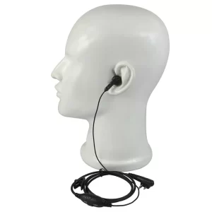 20x M-type 2 Pins PTT/VOX Inline PTT Microphone Earpiece for Motorola CT250 Radio Mag One