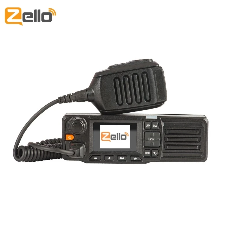 Zello Car Walkie Talkie 4G Car Intercom POC Mobile Radio WiFi GPS Ham Two Way Radio Transceiver Amateur Trucker