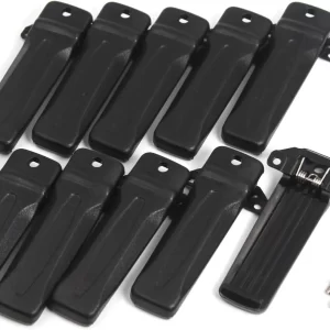 10pcs KBH-10 Belt Clip for KENWOOD TK-3206 TK-2206 TH-D7 TH-F6 TH-F7 TK-2207 TK-2307 TK-2212 TK-3402 TK-2406 TK-3301 Radio
