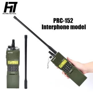 Tactic PRC-152 Interphone model Dummy Radio Communication Case Non-functional Virtual Photography Prop Model