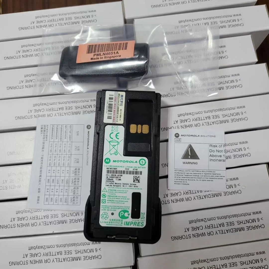 Rechargeable Li-ion Battery NNTN8129 NNTN8129AR for Motorola Two Way Radio APX-2000 APX3000 DP4000 DP4801EX