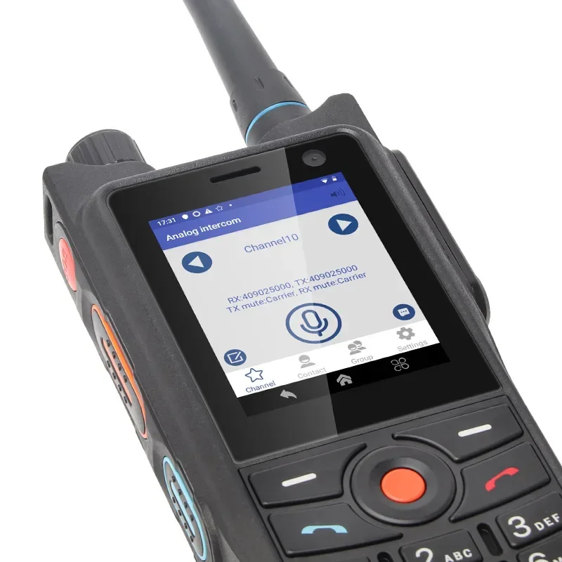 Global UNIWA P6 IP68 Rugged Walkie Talkie 4W DMR/Analog Dual Mode 2.41" 3GB+32GB 12MP 2500mAh 4G Smartphone Android 9 PTT SOS - Image 5