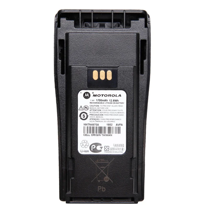 Lithium Battery NNTN4970 NNTN4970A 7.4V 1700mAh For Motorola Walkie Talkie GP3688 GP3188 GP3988 Xir P3688