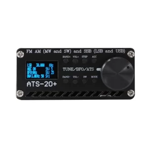 ATS-20+ Plus ATS20 V2 SI4732 Radio Receiver DSP SDR Receiver FM AM (MW and SW) and SSB (LSB and USB)