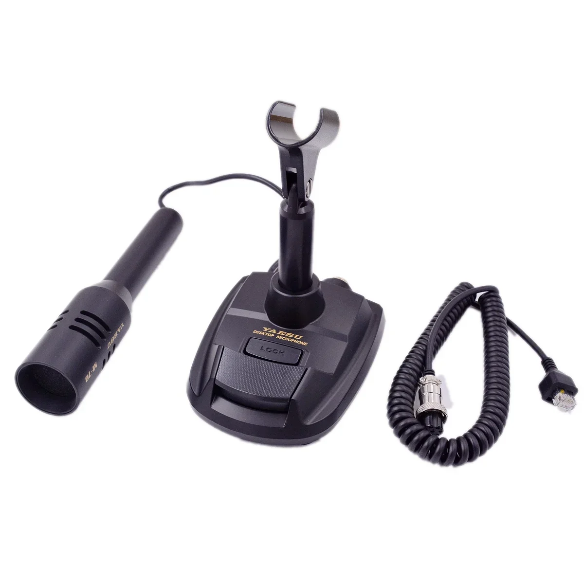 Yaesu M70 Desktop Microphone Enhanced Audio Quality Built-in Low-cut Filter 8 Pins for FTDX101 DX9000 FT450 Table Loudspeaker - Image 6