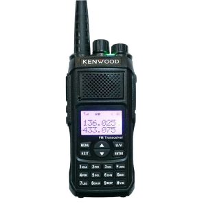 Kenwood TH-F10 UHF VHF Handheld Amateur Walkie Talkie 12W High Power 0.5K Dual Band Two Way Radio