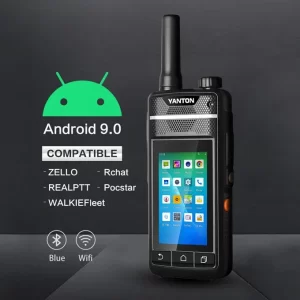 YANTON T-X100 Zello PTT Walkie Talkie Phones Mobile Android Smartphone 4G Real PTT Phone