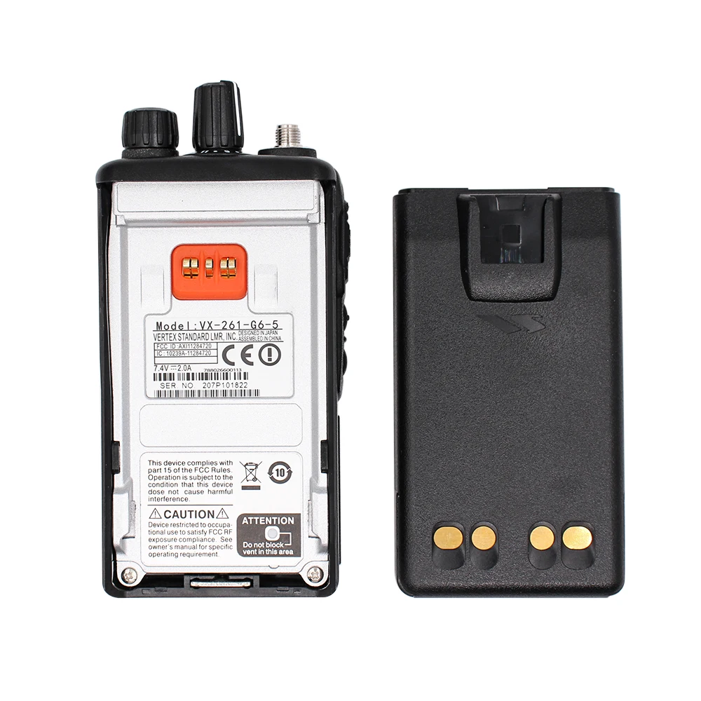 VX-261 UHF VHF Portable Two Way Radio Replace for Vertex Standard VX-231 MOTOROLA VX261 VX-260 Walkie Talkie with Li-ion Battery - Image 3