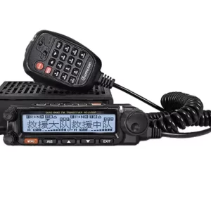WOUXUN Car Mobile Radio KG-UV980P 50W Quad Band Mobile Radio VHF & UHF Air Band Receiving Cross Band Repeater Car Walkie Talkie