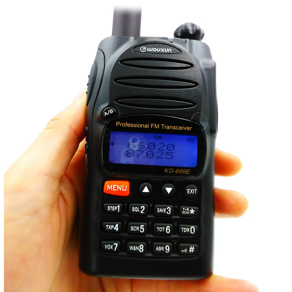 Wouxun Walkie Talkie KG-699E 66-88MHz 136-174MHz 400-470MHz Handheld Transceiver Two Way Radio - Image 2