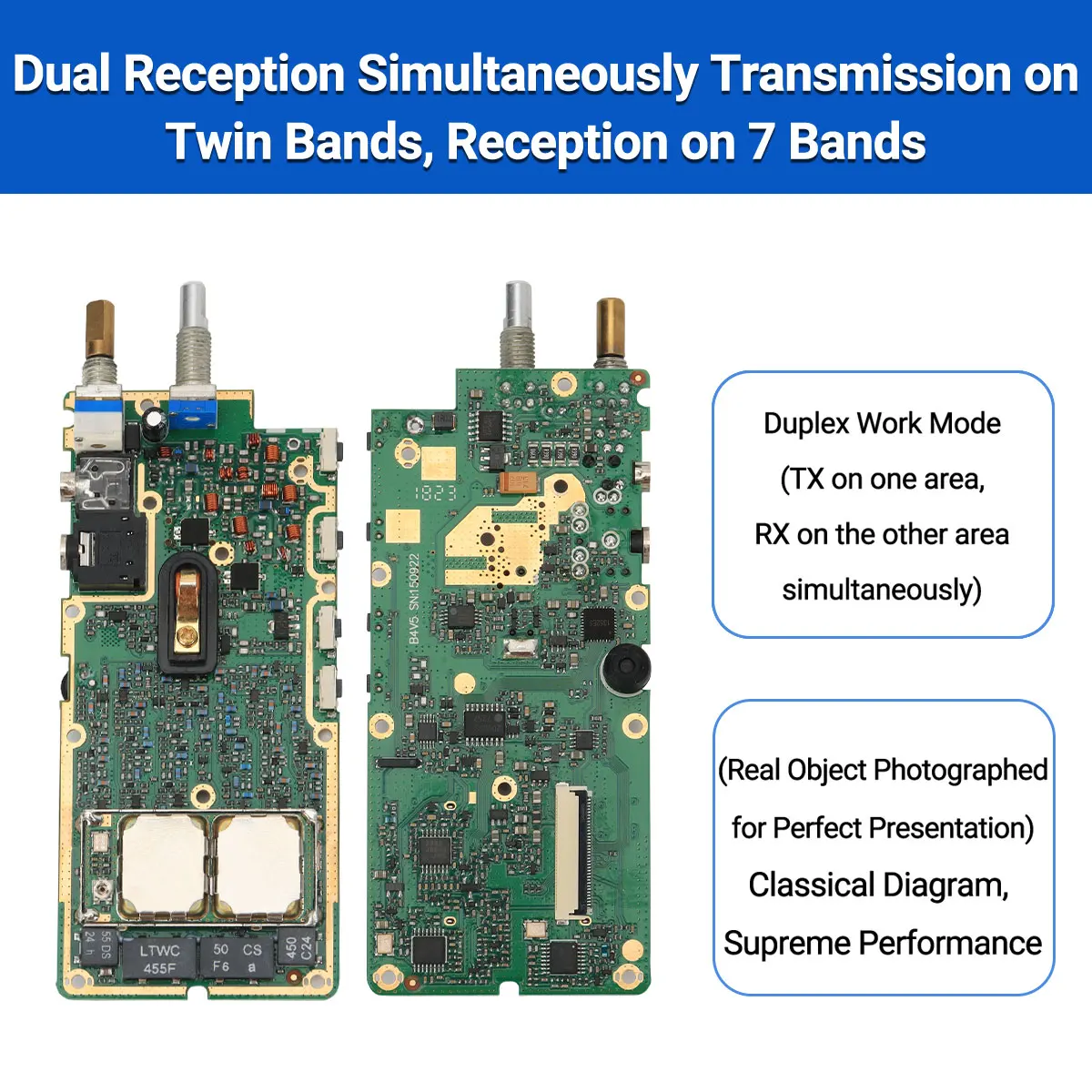 Wouxun KG-UV9D Plus Air Band Walkie Talkie VHF UHF Type-C Cross Band Repeater Transmission Communciator DTMF Ham Two Way Radio - Image 4