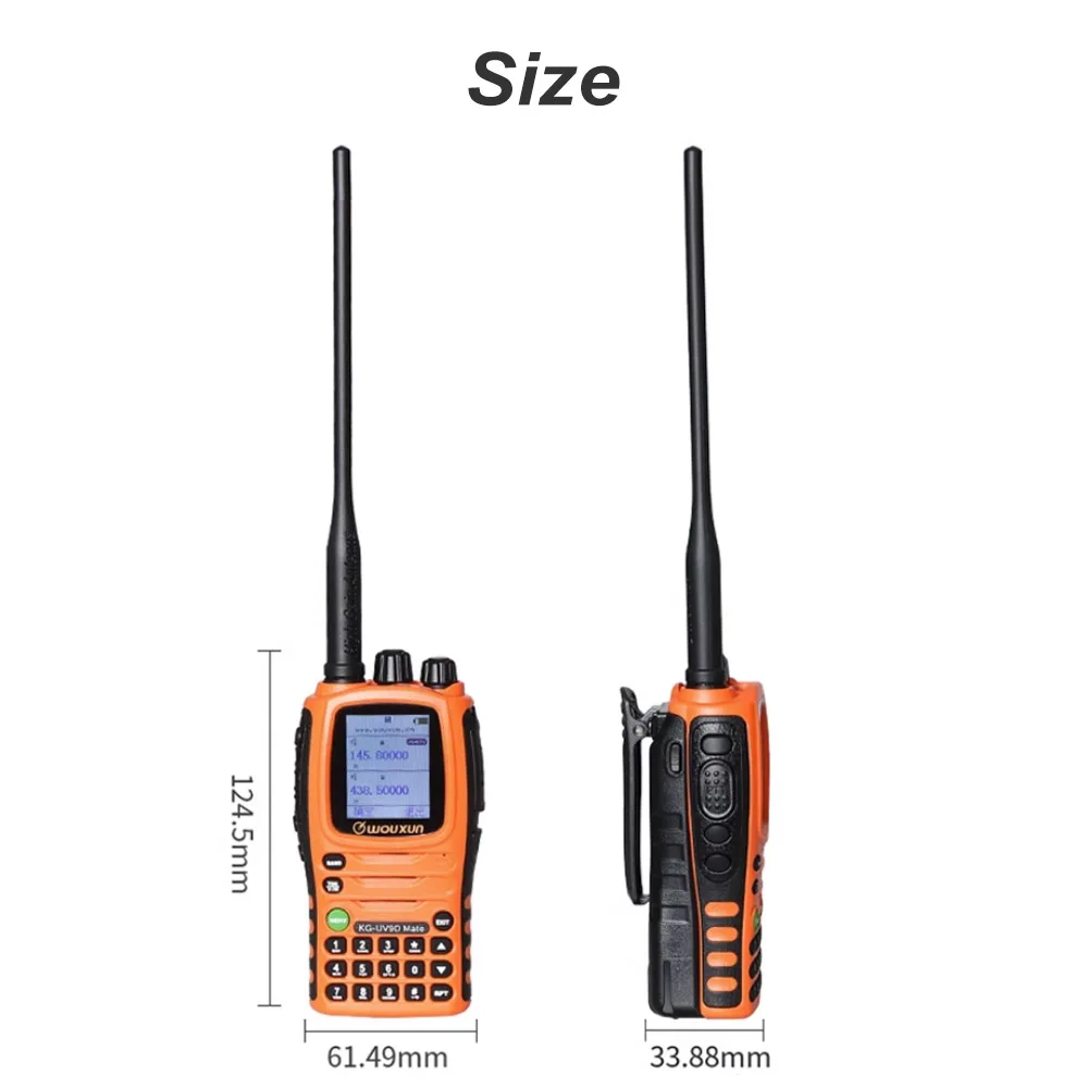 Wouxun KG-UV9D Mate 7 band Air Band 10W Powerfrul 3200mAh Cross band Repeater Amateur Radio Walkie Talkie Upgrade KG-UV9D Plus - Image 5