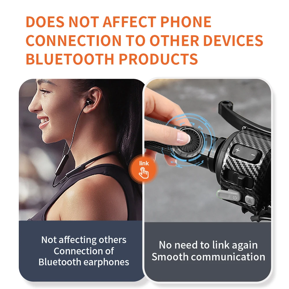 Wireless Bluetooth PTT Walkie Talkie Control Button with Adjustable Strap for IOS Android Phone Zello Push-to-Talk Button - Image 4