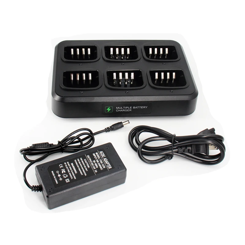 KSC-356 6-Unit Multi-Charger For Kenwood KNB-45L NX240 NX340 TK2000 TK2402 TK3400 TK-2212L TK3207 TKU100 TK3402 Two Way Radios - Image 4