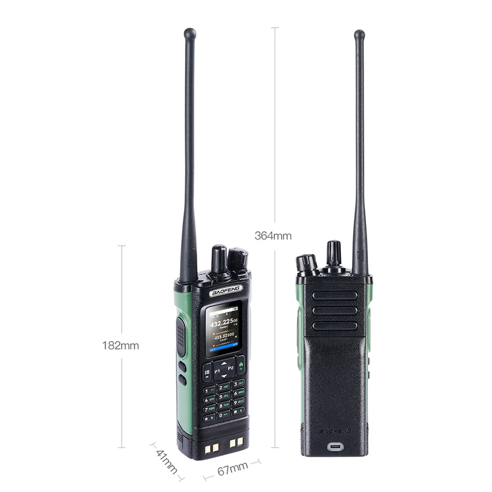 BAOFENG DM-32UV APRS DMR Walkie Talkie GPS 10W Full Band Digital Two Way Radios - Image 3