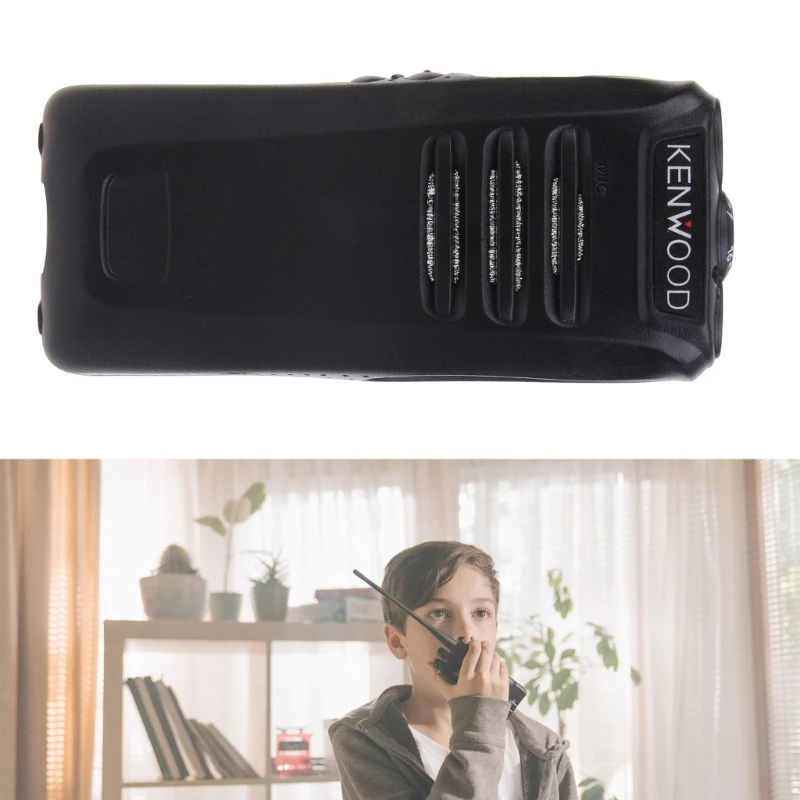 Cangkang Penutup Panel Depan + Kit Refurb Kenop Kompatibel untuk Aksesori Radio Walkie-talkie Kenwood NX340 NX240 - Image 2