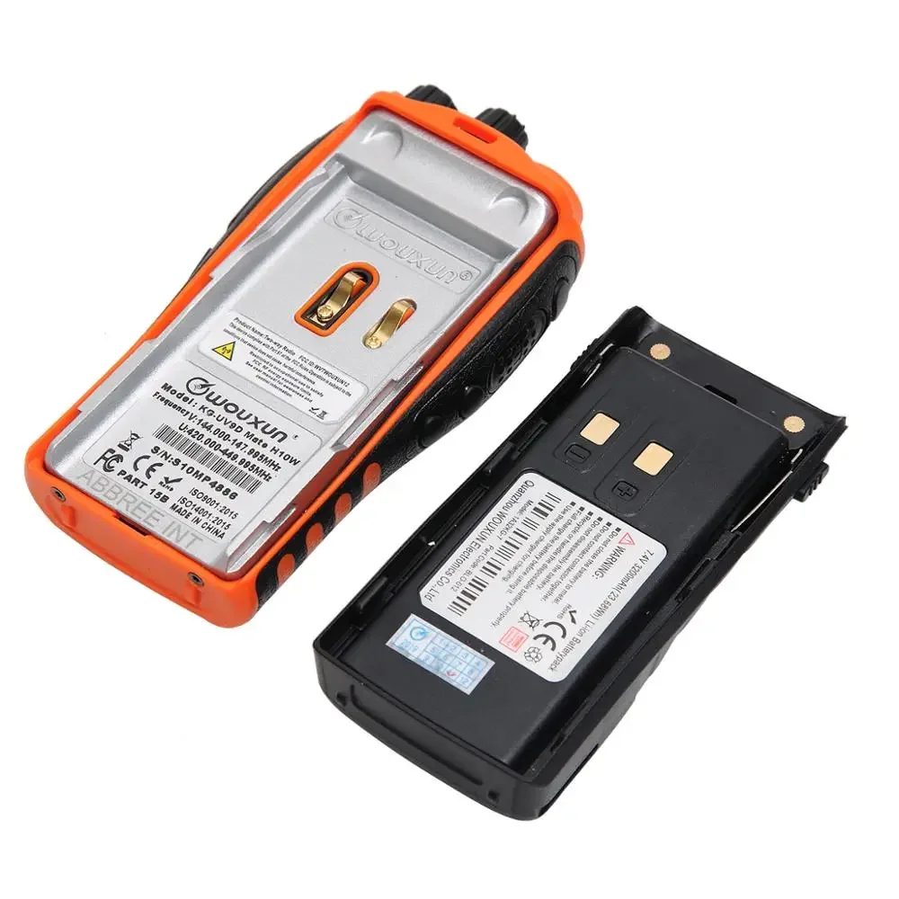 Wouxun KG-UV9D Mate is Upgrade version KG-UV9D Plus High Power 10Watt With 3200mAh Battery - Image 5