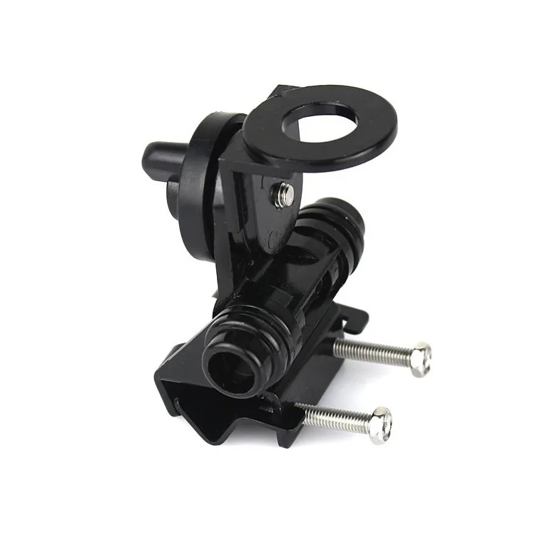 RB402 Metal Adjustable Angle Mini Mobile Bracket Antenna Mount Clip Black Car Truck Vehicle Mast Install - Image 2