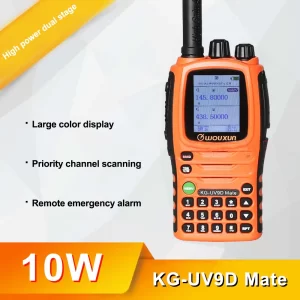 Wouxun KG-UV9D Mate 7 band Air Band 10W Powerfrul 3200mAh Cross band Repeater Amateur Radio Walkie Talkie Upgrade KG-UV9D Plus
