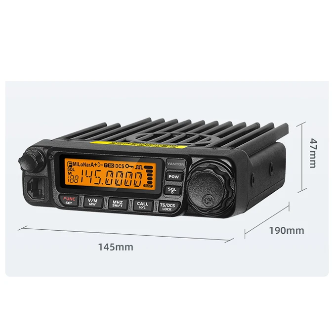 YANTON TM-8600 FM walkie talkie 60W UHF400-480MHz Mobile Radio Car Talkie-walkie - Image 3