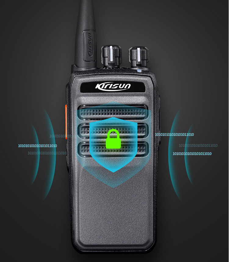 DMR Digital Two Way Radio Kirisun DP405 Long Range Encrypted Walkie Talkie - Image 2