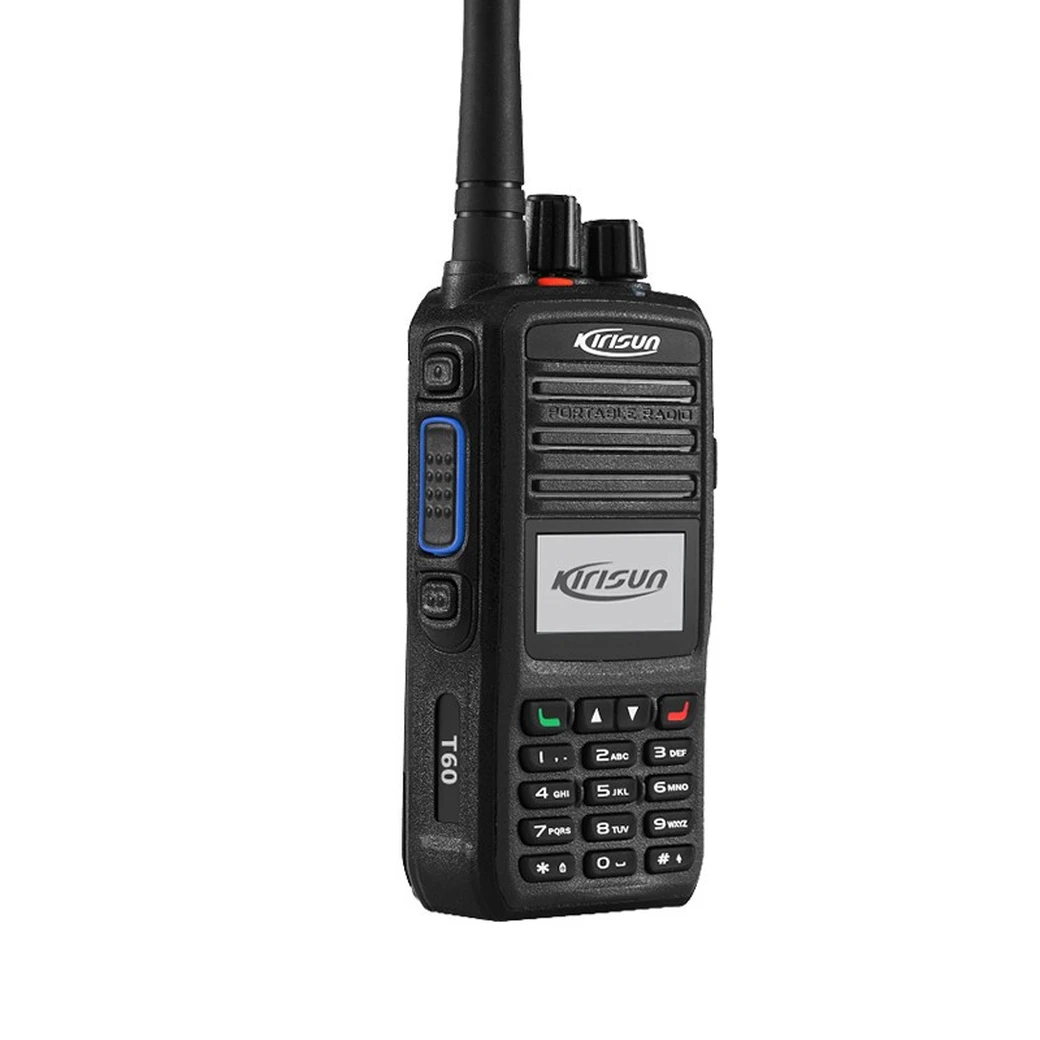 Kirisun T60 Portable 4G LTE PoC Radio Android Long Range PTT Walkie Talkie with GPS WiFi Bluetooth Cellular Network - Image 2