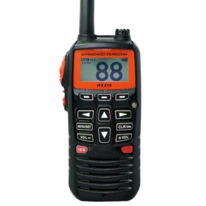 Standard Horizon HX210 6W Floating VHF Radio - IPX7 Waterproof with Emergency Strobe