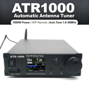 ATR-1000 – Full Power Auto Matching Unit for Ham Radio Enthusiasts (WIFI Remote Control, 1000W PWR—MATCHES ANYTHING from 1.8MHz-30 MHz radios).