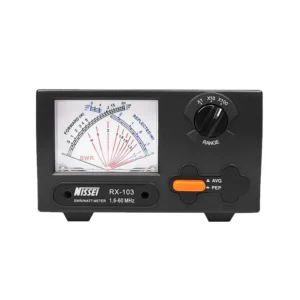 Compact Power Monitoring – NISSEI RX‑103 Mini SWR/Watt Meter for HF/V/U Bands