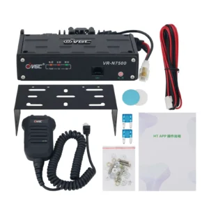 Wholesale VR-N7500: 50W Dual Band Mobile Radio, Bluetooth, Network Mode, 50KM Range